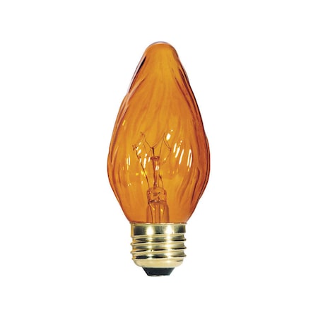 Westinghouse Westinghouse 40 W F15 Specialty Incandescent Bulb E26 (Medium) Amber 2 pk 0403800